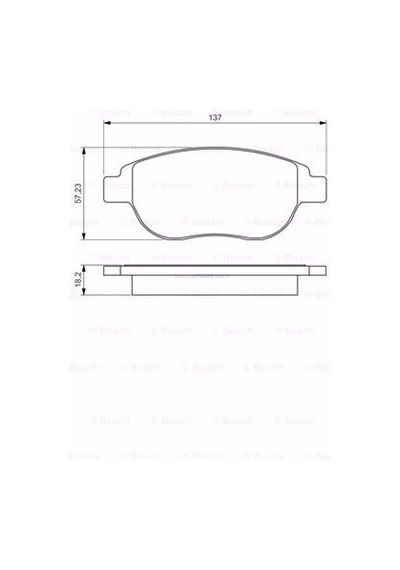 Peugeot 207 1.6 Hdi 2006-2013 Bosch Ön Fren Balatası