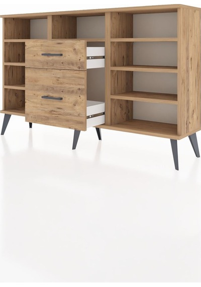 Arges Konsol 7 Raflı 2 Çekmeceli 132x30x83 Çam-çam/çam Çam/çam Arges Konsol 7 Raflı 2 Çekmeceli 132x30x83 Çam-çam/çam Çam/çam