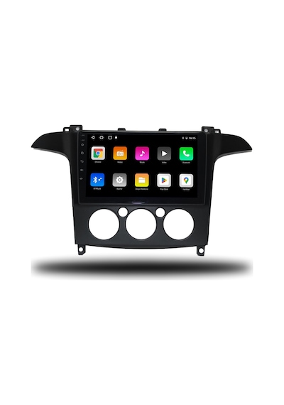 Navico Ford S-max Android Carplay Multimedya 2006-2014 Manuel Klima 6gb Ram + 128gb Hafıza + 8 Çekirdek