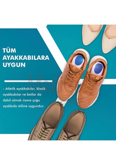 Medigel Slikon Topuk Yastıklama Pedi, Yumuşak Topuk Dikeni Destekli Ped 41-46