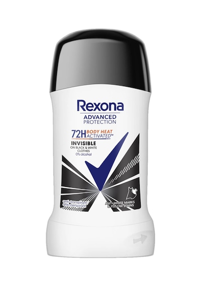 Rexona Invisible Black & White Stick 50 Ml 4 Adet
