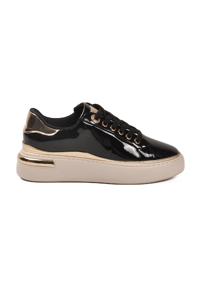 Siyah Rugan Bağcıklı Hafif Kadın Sneaker Lady 029 Z Çok Renkli