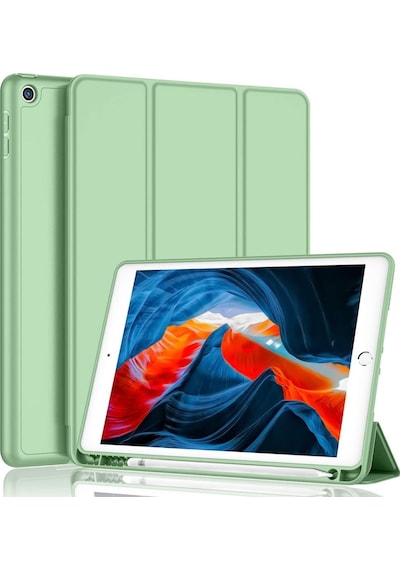 Apple Uyumlu iPad 8. Nesil 10.2" Kılıf Kalem Bölmeli Smart Case A2270 A2