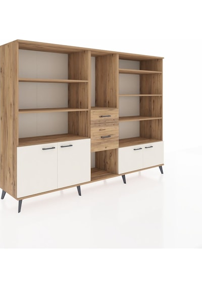 Hyperion Dolap 10 Raflı 2 Çekmeceli 4 Kapaklı 220x44x163 Çam-ayta Çam-aytaşı/çam Hyperion Dolap 10 Raflı 2 Çekmeceli 4 Kapaklı 220x44x163 Çam-ayta Çam-aytaşı/çam
