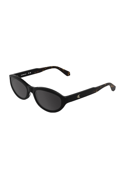 Calvin Klein Jeans Ckj 25618s 001 56 Kadın Cat Eye Siyah Kemik Güneş Gözlüğü Siyah