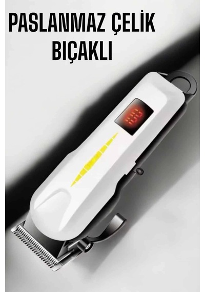 Ergonomik Saç Ve Sakal Kesme Makinesi 150 Dakika Kablosuz Kullanım