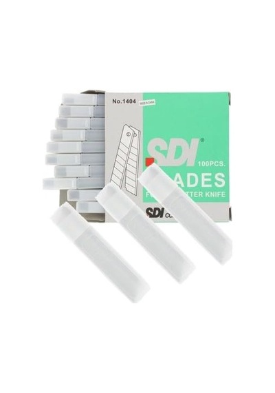 Esmo Sdi 1404 Maket Bıçağı Yedeği Geniş 100 Lü 1 Paket 100 Adet Karışık 1960.03167