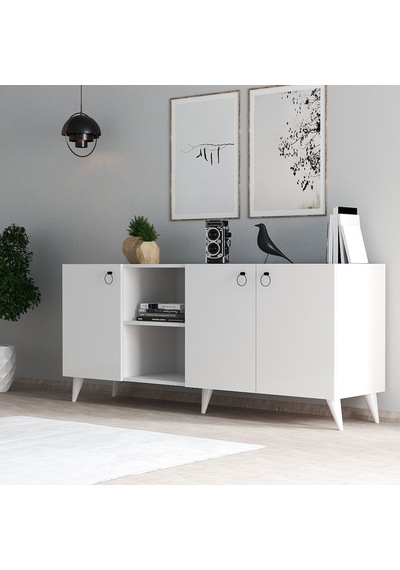 Tanmob Buse Konsol Beyaz - Ksl0301