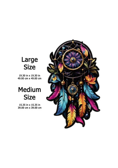 Ncpuzzles Rüya Kapanı Dreamcatcher -38.00 Cm, Yapboz