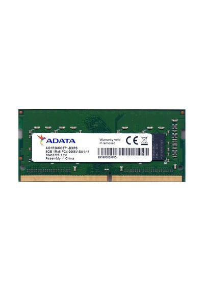 Adata 8gb Ddr4 2666mhz Ao1p26kc8t1-bxps 1rx8 Pc4-2666v Laptop Ram