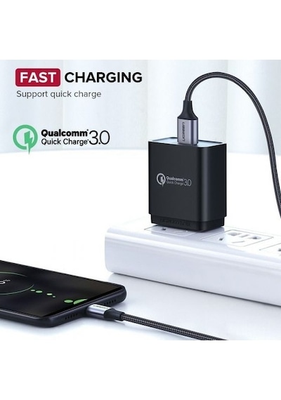 Ugreen Premium Micro Usb Şarj Ve Data Kablosu Silver 1 Metre