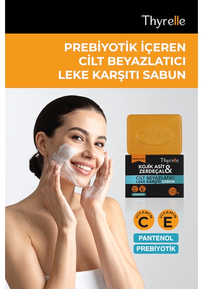 Thyrelle Kojik Asit & Zerdeçal Leke Karşıtı Beyazlatıcı Sabun 100 G