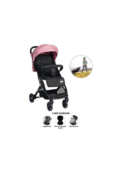 Lorelli Fiorano Kabin Bebek Arabası Rose Quartz