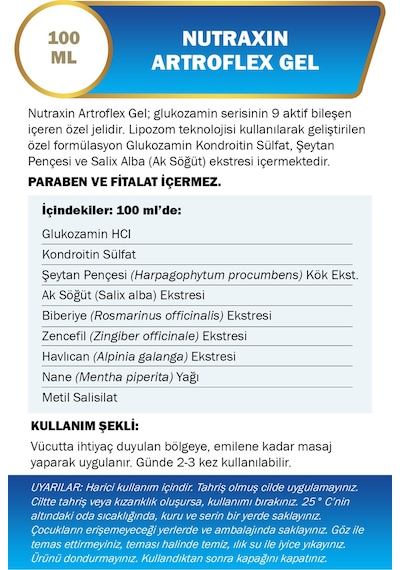Nutraxin Artroflex Gel 100 ml