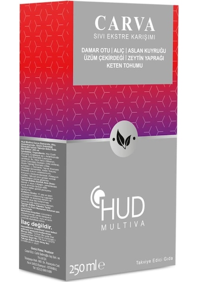 Multiva Carva / Alıç, Üzüm Çekirdeği, Damar Otu, Keten Tohumu ve