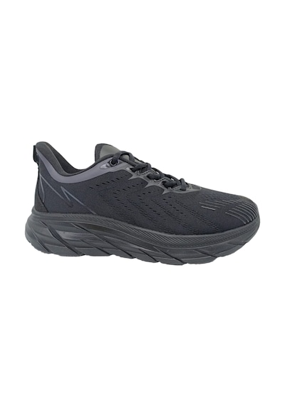 Lescon Easystep Nibur Siyah Unisex Yürüyüş Koşu Spor Ayakkabı Siyah