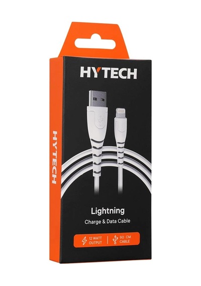 Hytech Hy-xtk20 2.4a Lightning 90cm Beyaz Hızlı Şarj Kablosu Kdo