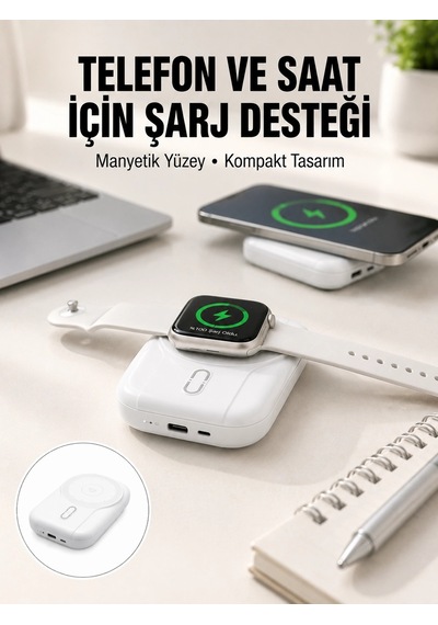 Hubrendy Tekno Yüksek Kapasiteli 22.5w Hızlı Şarj Taşınabilir Powerbank Yeni Nesil Diğer