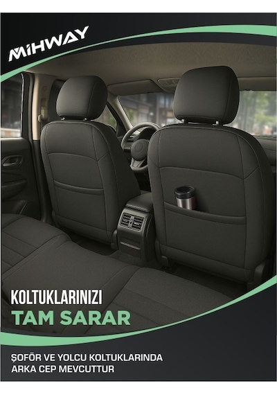 Orqide Betelgeuse Gri Serisi Kia Rio Oto Kılıfı