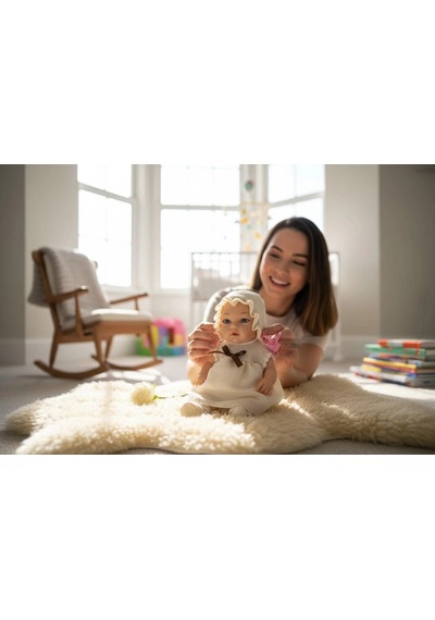 Sh59994 32 Cm Tam Vinil Bebek Emzikli-zrv