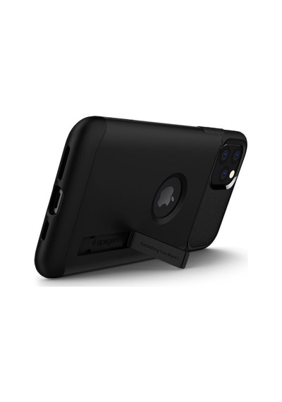Spigen Apple Uyumlu iPhone 11 Pro İle Kılıf Slim Armor Black
