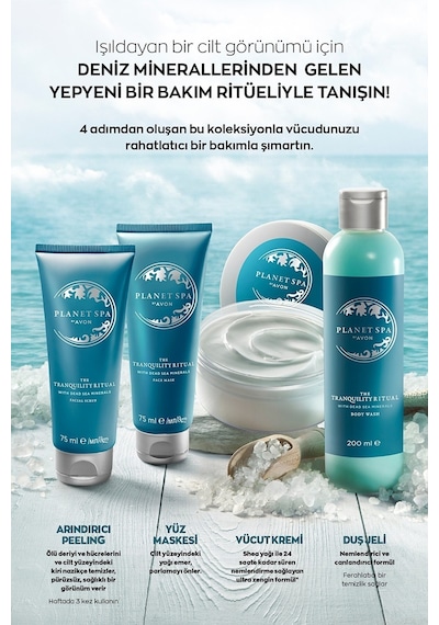 Avon Planet Spa The Tranquility Ölüdeniz Mineralli Vücut Kremi 200 ML
