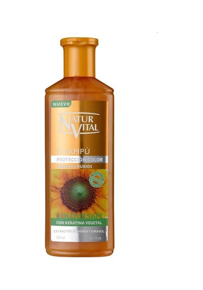 Natur Vital Colorsafe Sarı Renk Koruyucu Şampuan 300 ML