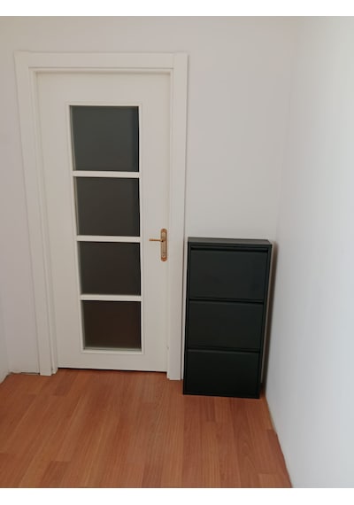 3'lü Metal Ayakkabılık Antrasit - 3 Kapaklı Antrasit