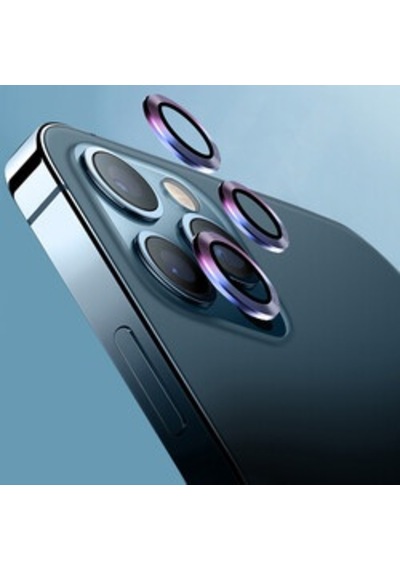 Lexroo İphone 13 Mini Kamera Lens Koruyucu - Colorful