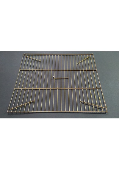 40x32 Üretim Kafesi Taban Izgarası Ayaklı Gold Renk