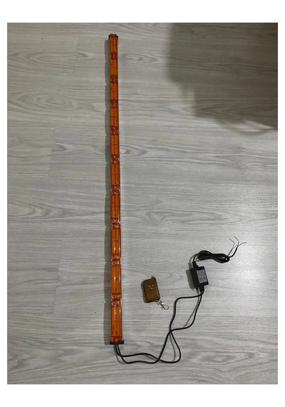 100 Cm Sarı-sarı Çakar Lamba 12 Modlu Uzaktan Kumandalı