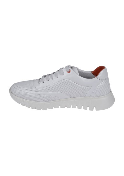 Pullman Hakiki Deri Kadın Spor Ayakkabı Sneaker Yna-2021 Beyaz