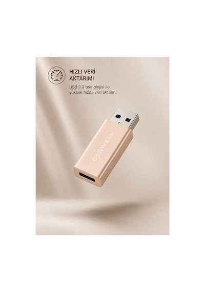 Yeni 2026 Type-c Dişi To Usb-a Erkek Dönüştürücü Adaptör Yüksek Hızlı Veri Aktarımı Pd Hızlı Şarj Desteği Laptop Telefon Pc Uyumlu Mini Metal Kasa Otg Çevirici Aparat