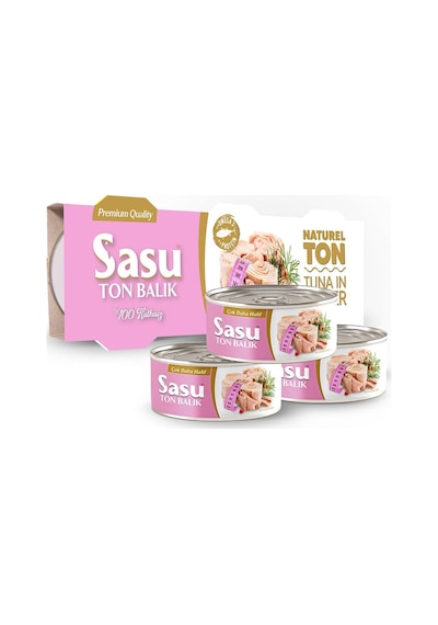 Sasu Light Suda Ton Balığı Bütün Dilim 6 x 80 G