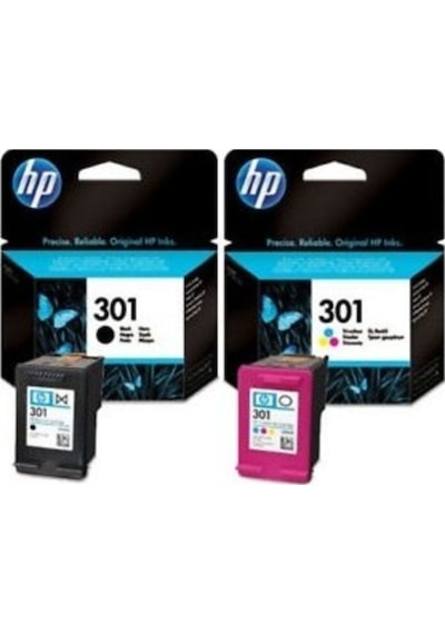 Hp Ch561ee/ch562 301 2'li Kartuş Seti Siyah Ve Renkli