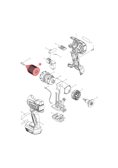Makita DDF459SYE Anahtarsız Mandren 13 MM Ürün Kodu 766004-9