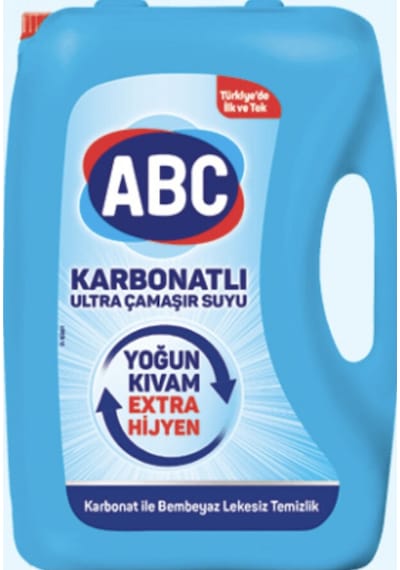 3 Adet Abc Ultra Çamaşır Suyu 3250 Ml Karbonatlı Diğer