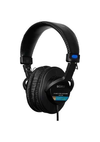 Sony Mdr-7506 Profesyonel Kapalı Tip Stüdyo Kulaklık 40mm Diyafram, 3.5mm & Mini Stereo Jack