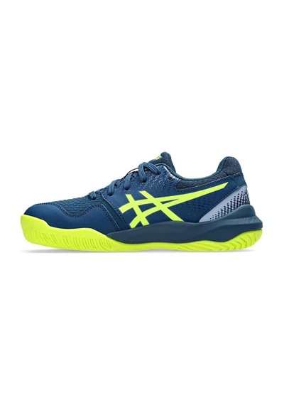 Asics Büyük Unisex Çocuk Lacivert Yeşil Tenis Ayakkabısı 1044a067-404 Karışık