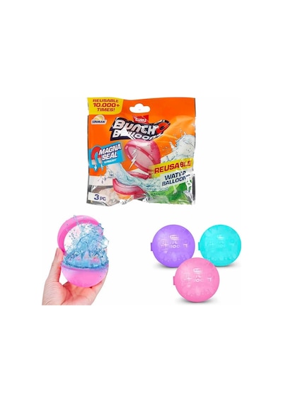 Bunch O Balloons Yeniden Kullanılabilir 3 Lü Su Balonu - S00056592