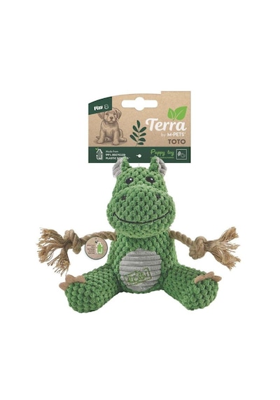 M-pets Terra Eco Peluş Yavru Köpek Oyuncağı 17 Cm