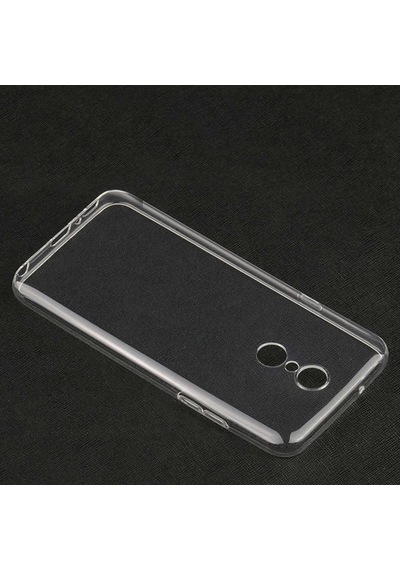 LG Uyumlu Q7 Kilif Seffaf Silikon Hibrit Case 390884636