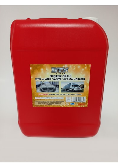 Fırçasız Cilalı Oto Şampuanı 5 Litre