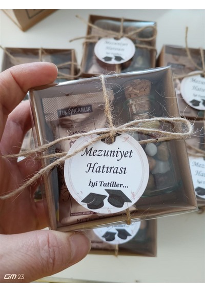 Farklı Market Kahve Ve Çakıltaşı Çikolata Hediye Kutulu 5 Adet