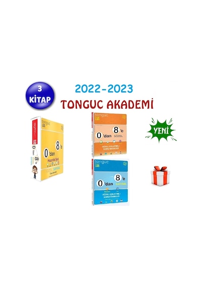 Tonguç 8. Sınıf Lgs 0 Dan 8 E Hazırlık Seti Tüm Dersler