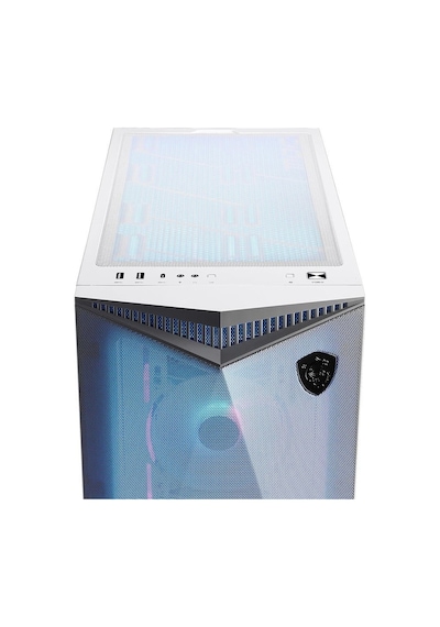 MSI MPG GUNGNIR 300R AIRFLOW Temperli Cam  4x 120 MM ARGB Atx Bilgisayar Kasası Beyaz