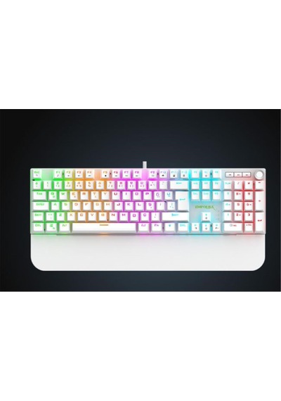 Ikg-430t Gaming Klavye Kırmızı Mekanik Anahtar, Rainbow Led Aydınlatma