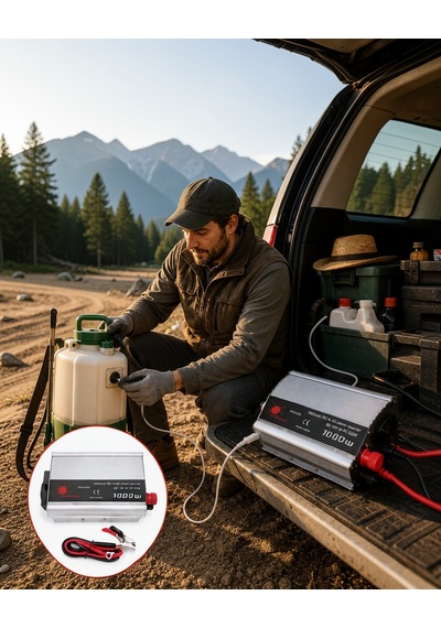 1000w Araç İnverteri 1000w Güç 220v Priz Çıkışı Uczz1000waraçinverter-2