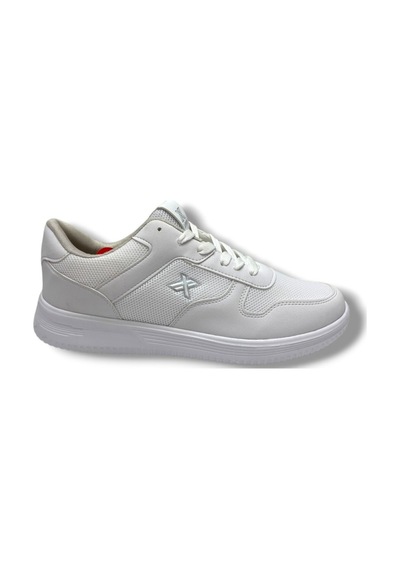 Luttoon 4027-26 Deri Anorak Anatomik Erkek Sneaker 45-48 Beyaz