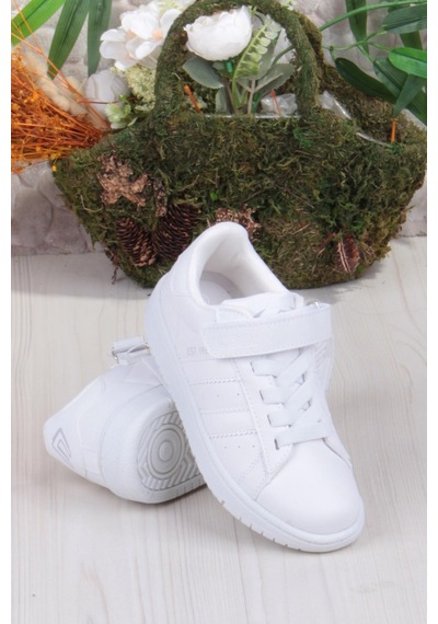 Fort Cool Cooper Rahat Esnek Sneaker Erkek Çocuk Spor Ayakkabı Beyaz